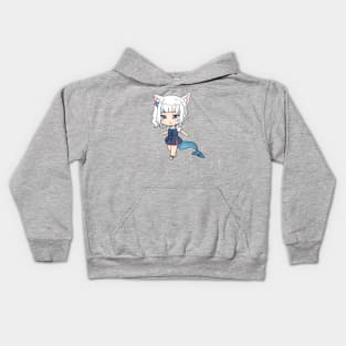 Hololive Gawr Gura Kids Hoodie